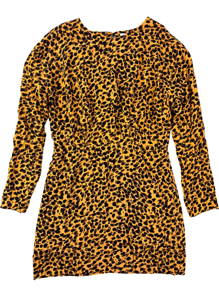 Stockholm Atelier Animal Print Dress - S - Think Vintage Online Ltd