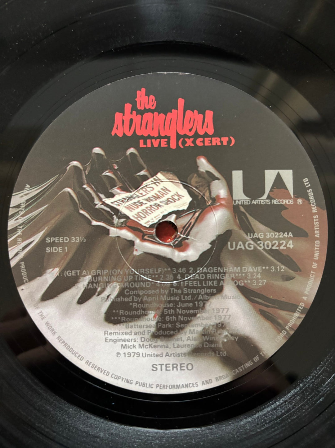Stranglers Live X Cert Vinyl - Good - Think Vintage ltd