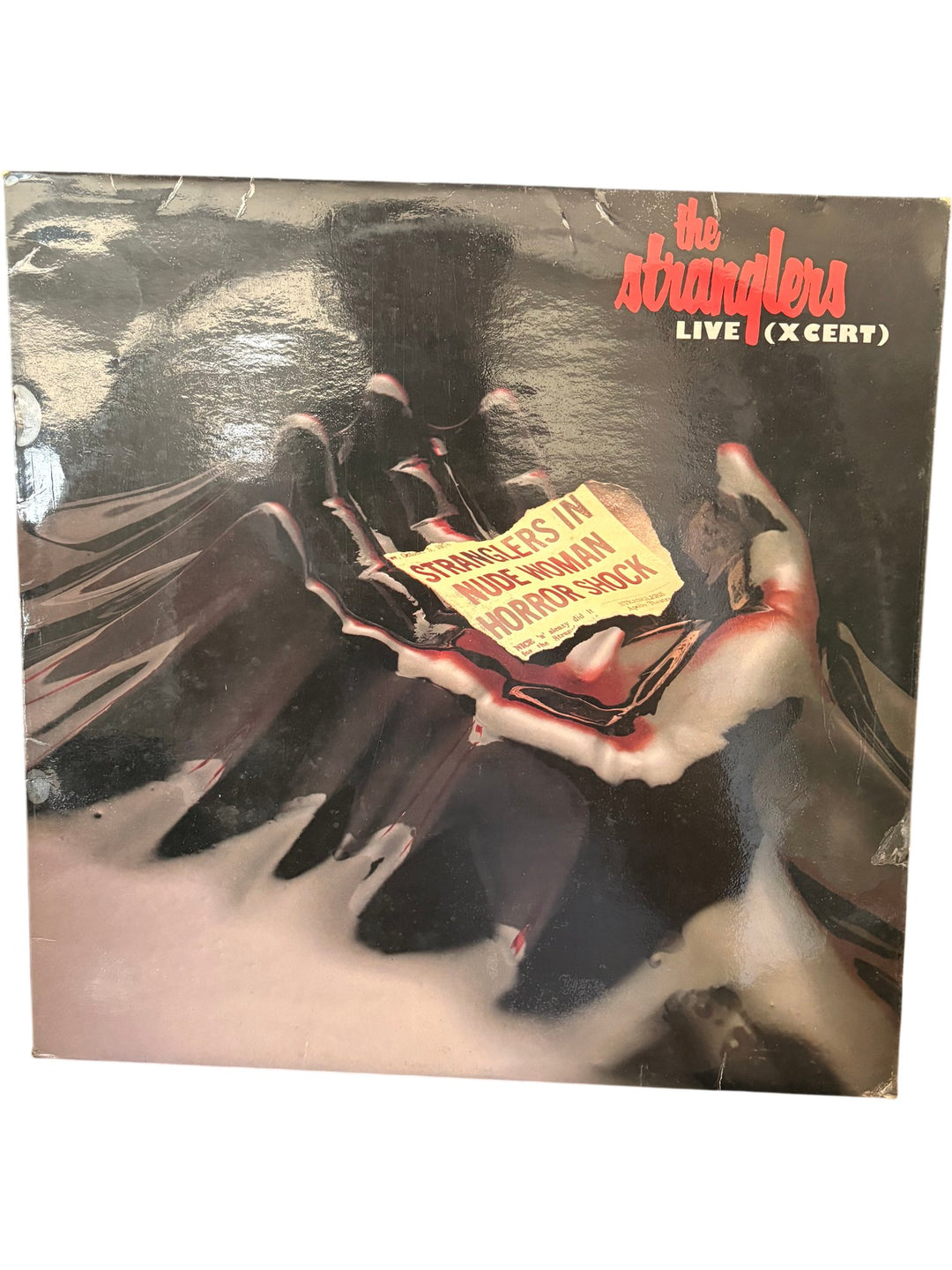 Stranglers Live (X Cert) Vinyl Record - Fair - Think Vintage ltd