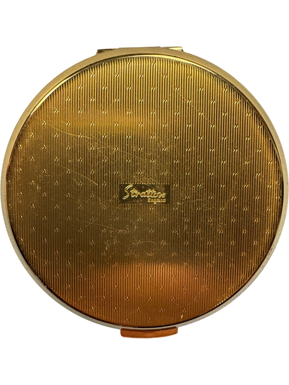 Stratton Red Convertible Compact Mirror - Think Vintage