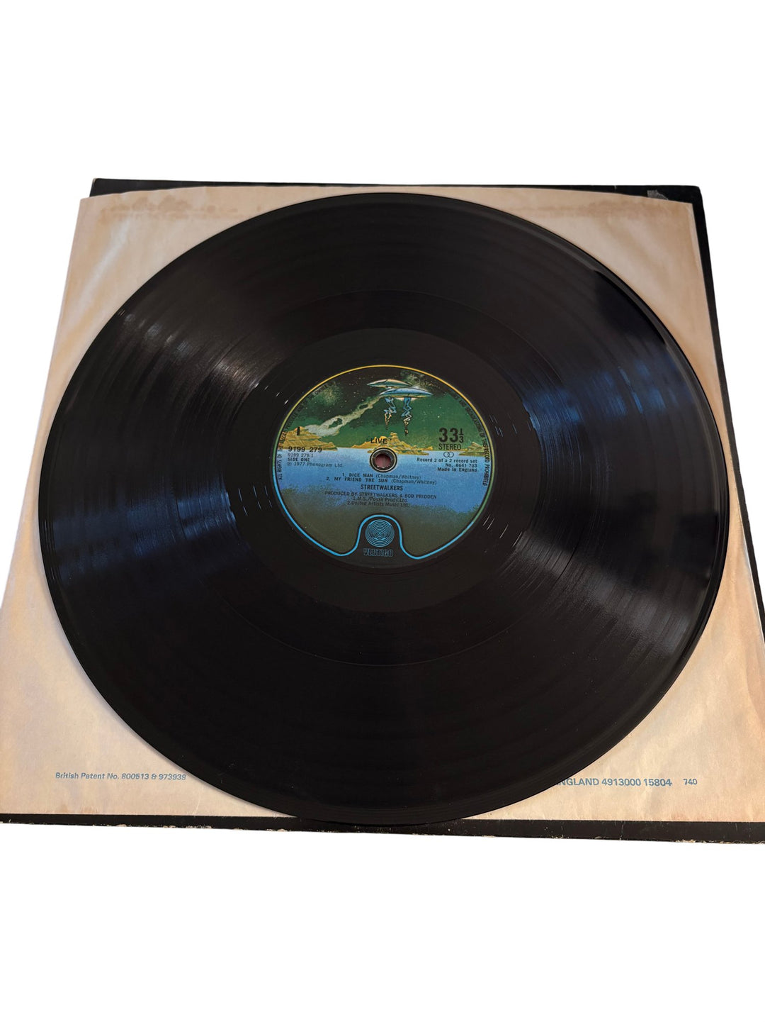 Streetwalkers Live Vinyl Album - Good - Think Vintage ltd