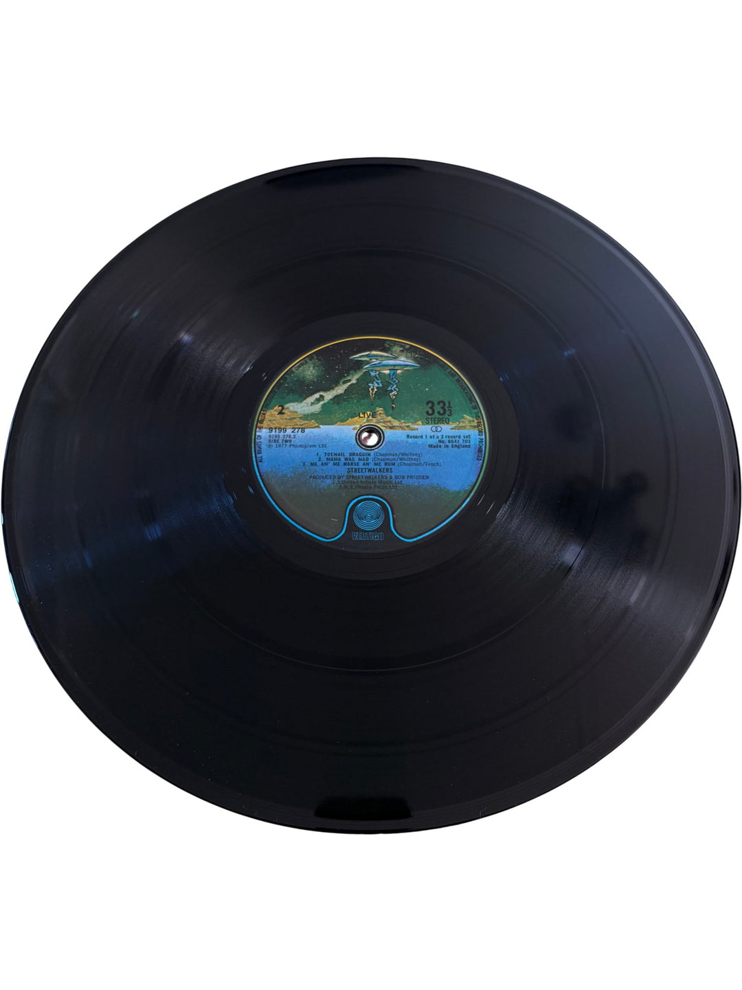 Streetwalkers Live Vinyl Album - Good - Think Vintage ltd