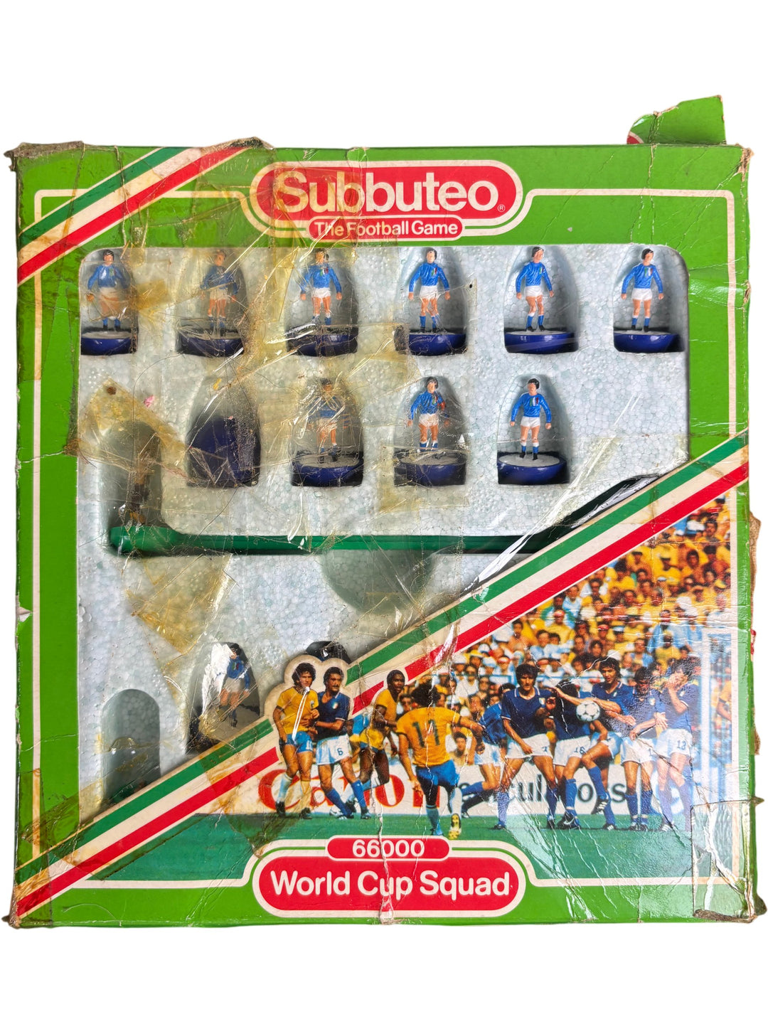 Subbuteo World Cup Squad Table Football Figures - Think Vintage