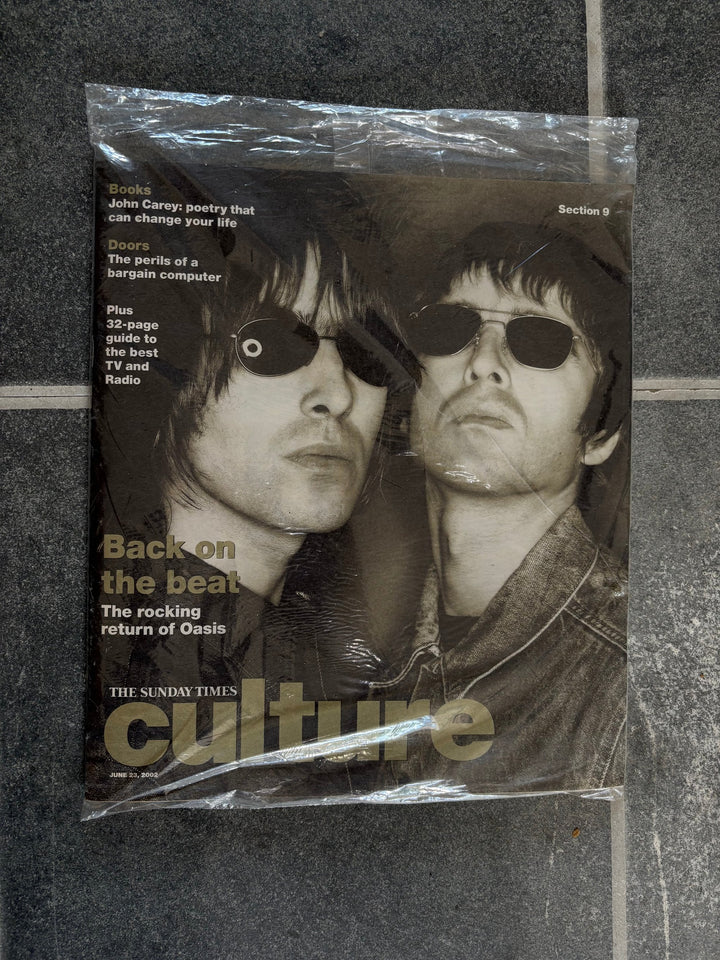 Sunday Times Magazine June 23 2002 Oasis Return Feature (with CD) - Think Vintage