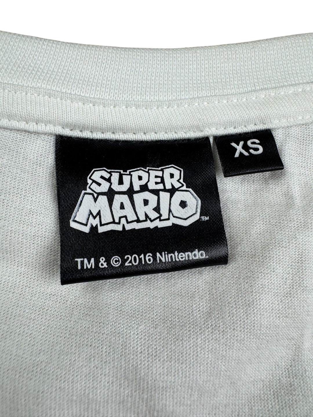 Super Mario Yoshi White T-Shirt - XS