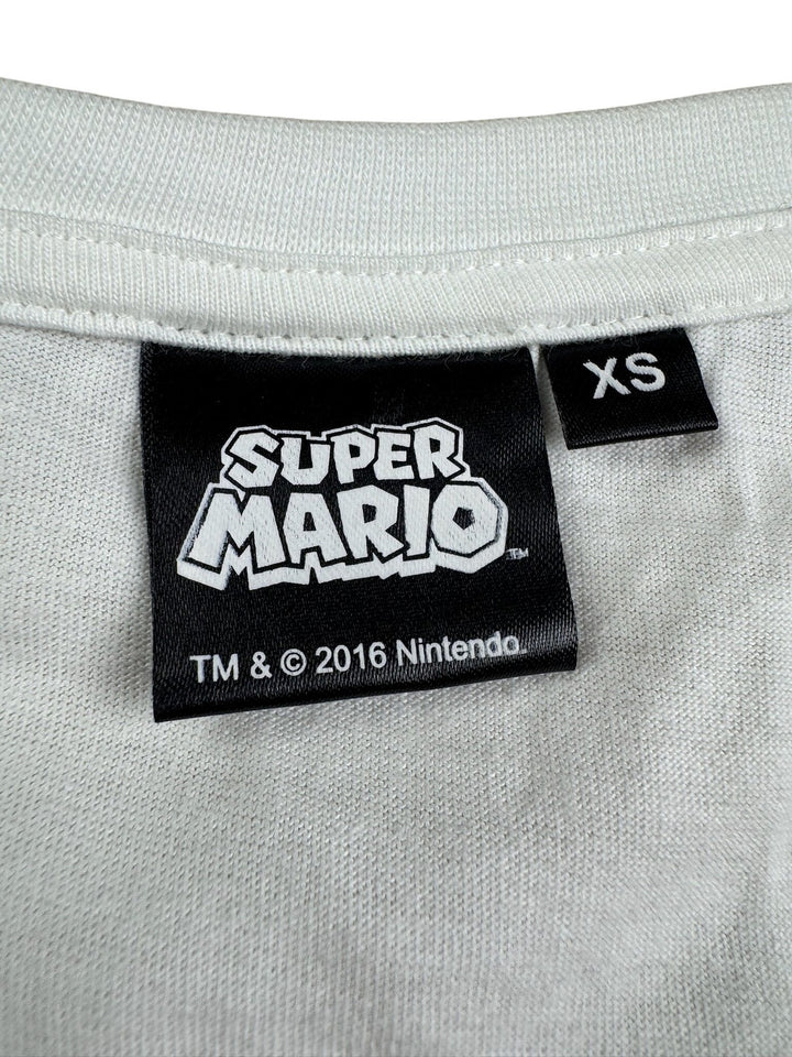 Super Mario Yoshi White T-Shirt - XS