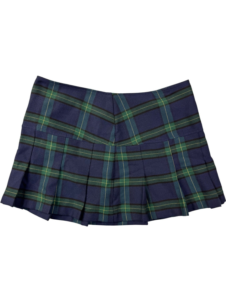 Superdry Plaid Pleated Skirt - W28