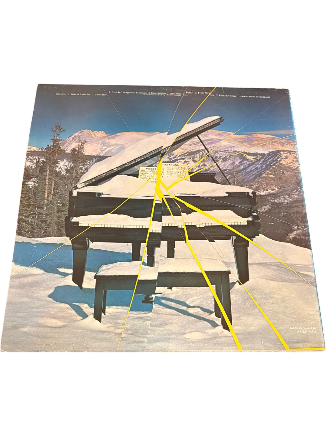 Supertramp Even In The Quietest Moments Vinyl - Good - Think Vintage ltd