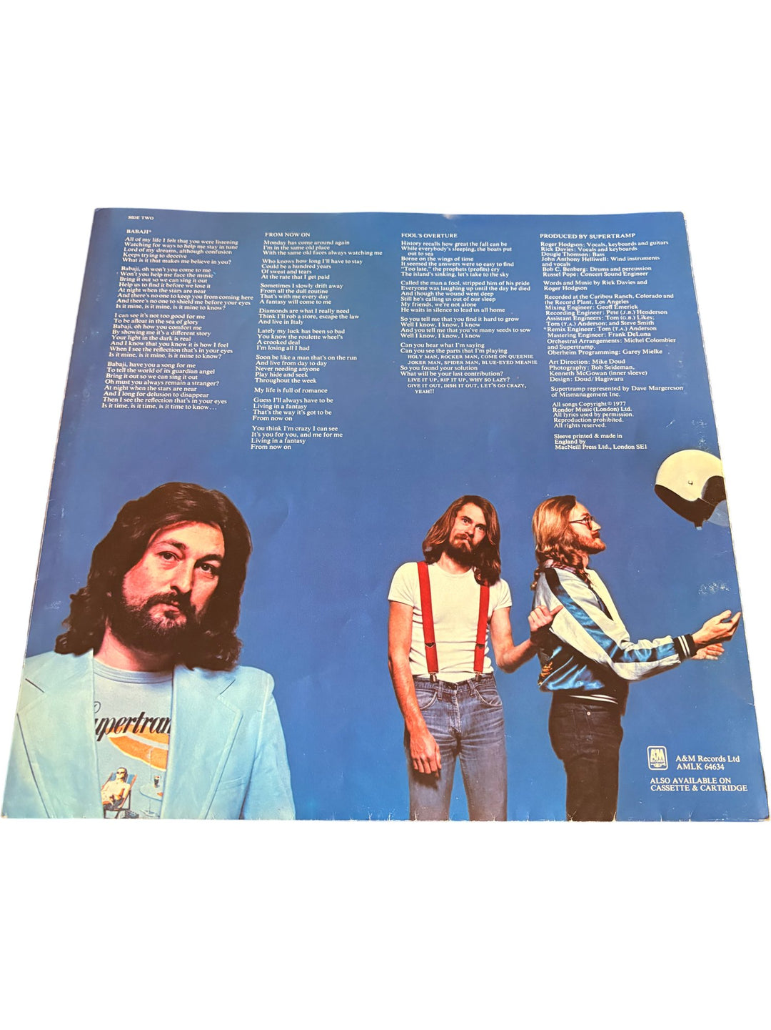 Supertramp Even In The Quietest Moments Vinyl - Good - Think Vintage ltd
