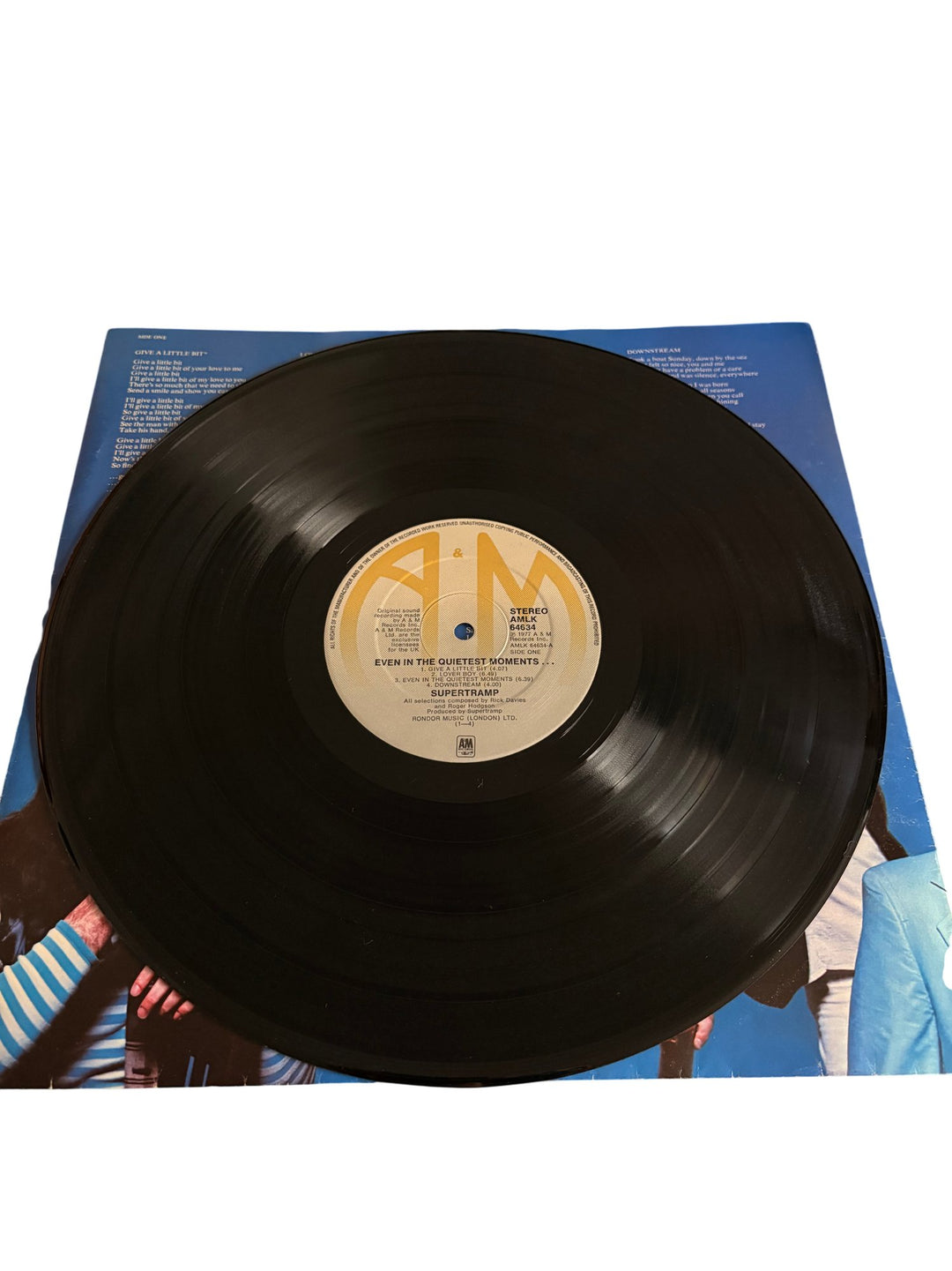 Supertramp Even In The Quietest Moments Vinyl - Good - Think Vintage ltd