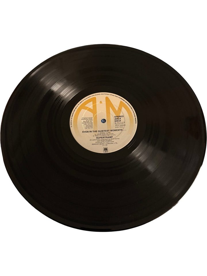 Supertramp Even In The Quietest Moments Vinyl - Good - Think Vintage ltd
