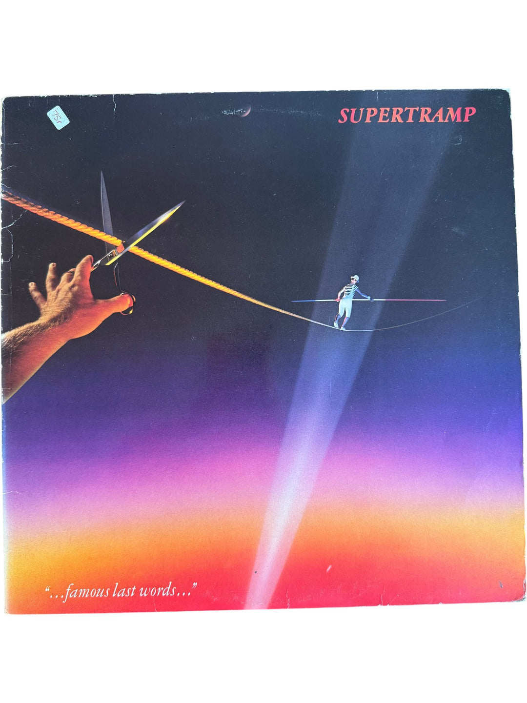 Supertramp Famous Last Words Vinyl LP - Fair - Think Vintage ltd
