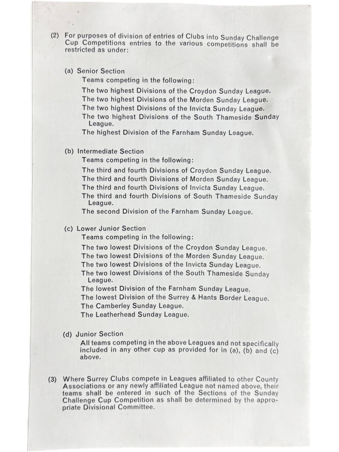 Surrey County FA Referee Advice and Forms Collectable Set - Think Vintage Online Ltd