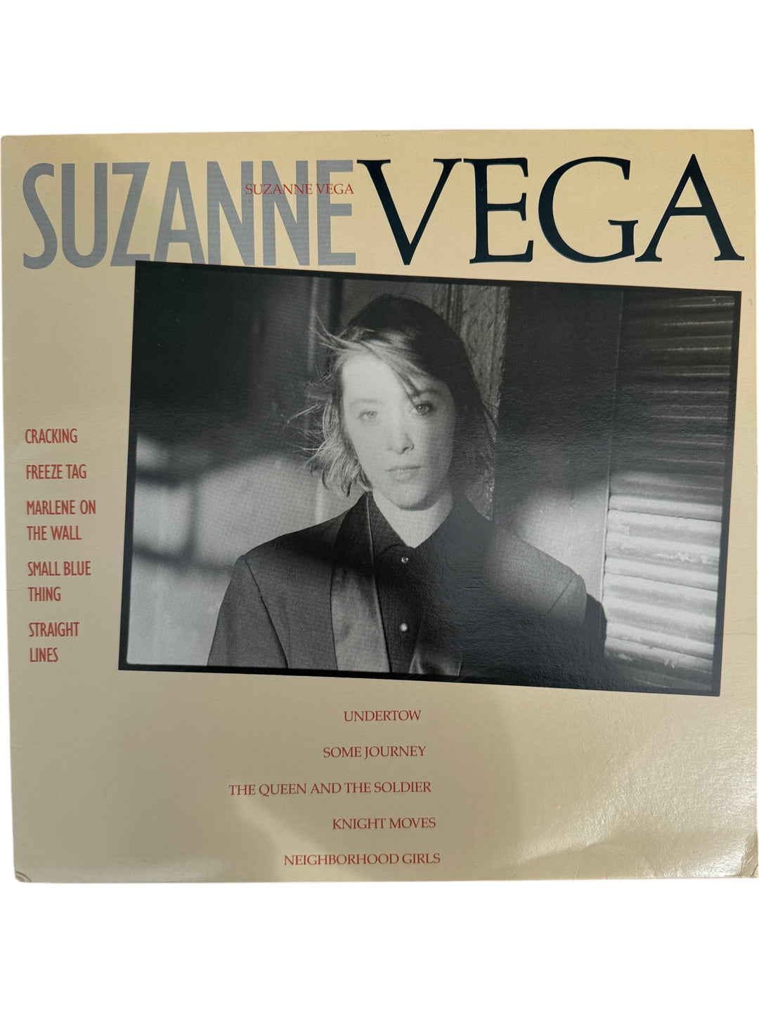 Suzanne Vega Self-Titled Vinyl Record Album - Think Vintage