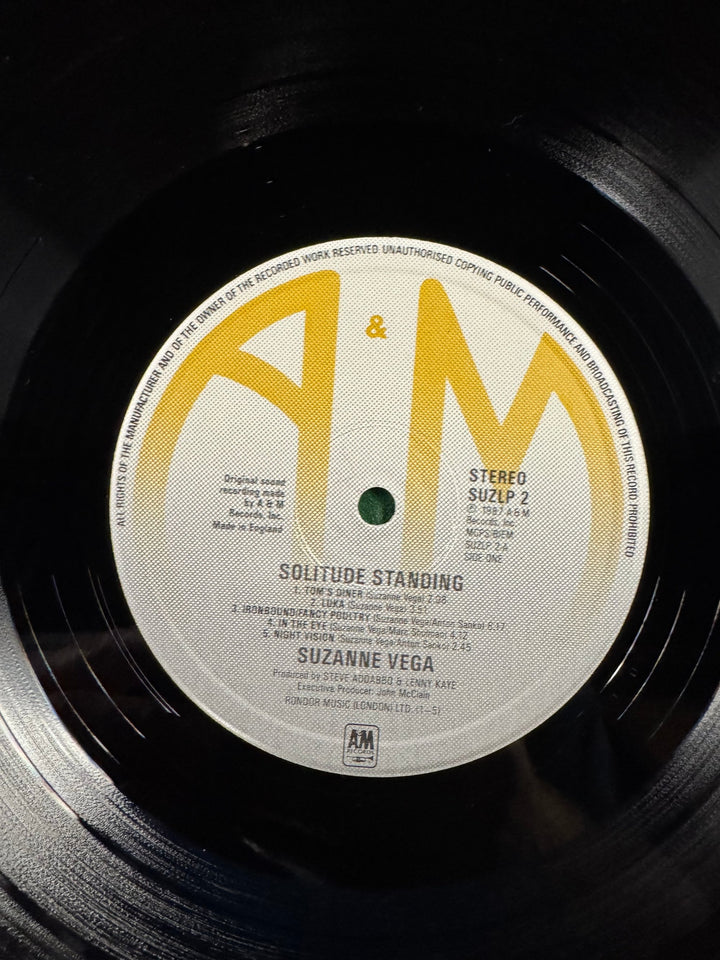 Suzanne Vega Solitude Standing Vinyl Record - Think Vintage
