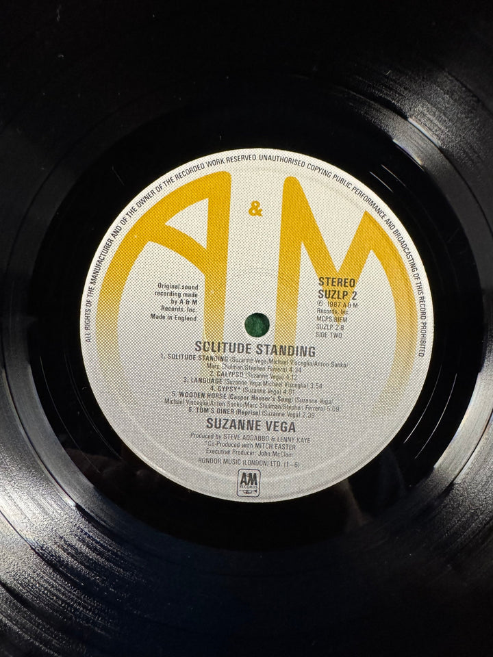 Suzanne Vega Solitude Standing Vinyl Record - Think Vintage
