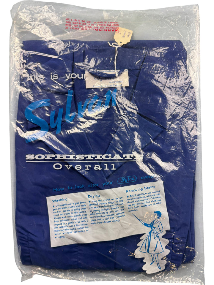 Sylvan Blue Nylon Overall - S - Think Vintage Online Ltd