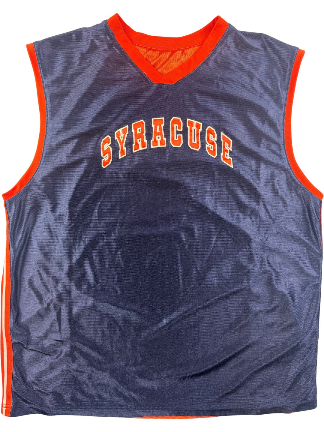 Syracuse Sleeveless Sports Jersey - XL - Think Vintage Online Ltd
