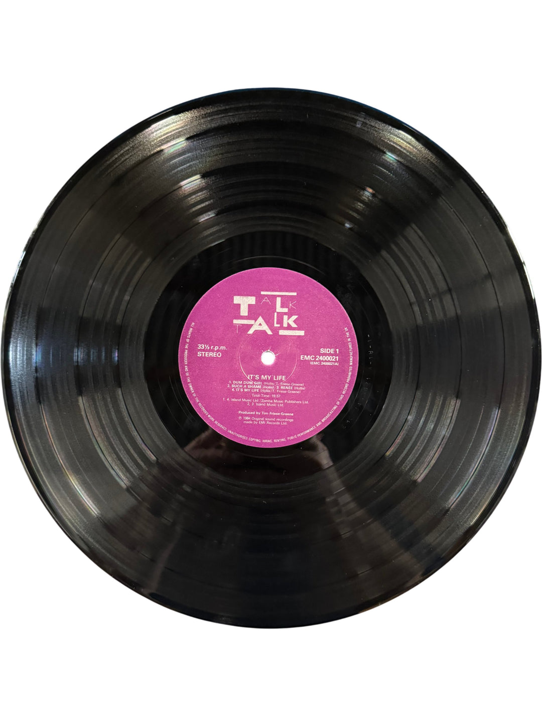 Talk Talk It's My Life Vinyl Record - Think Vintage