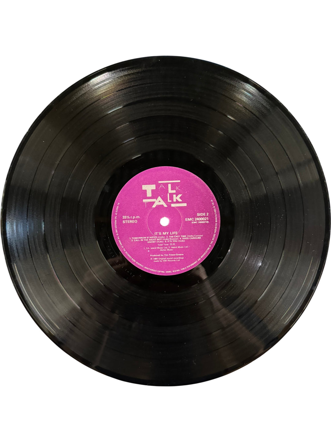 Talk Talk It's My Life Vinyl Record - Think Vintage