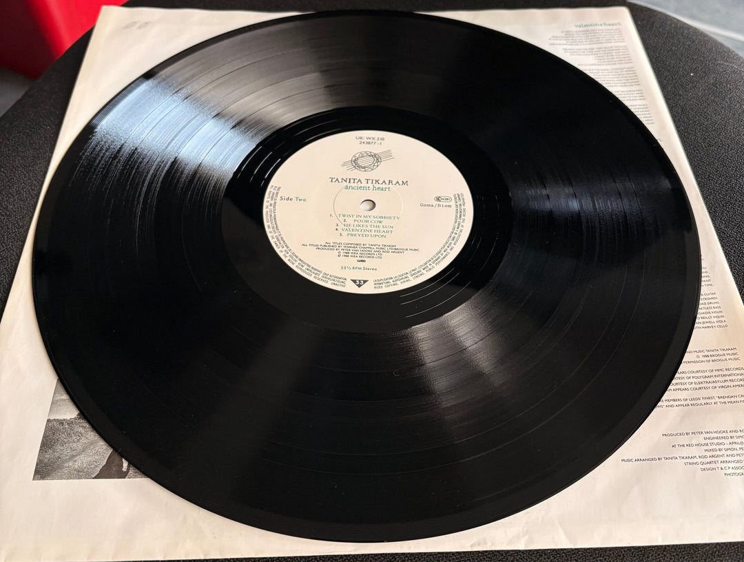 Tanita Tikaram Ancient Heart Vinyl - Good - Think Vintage ltd