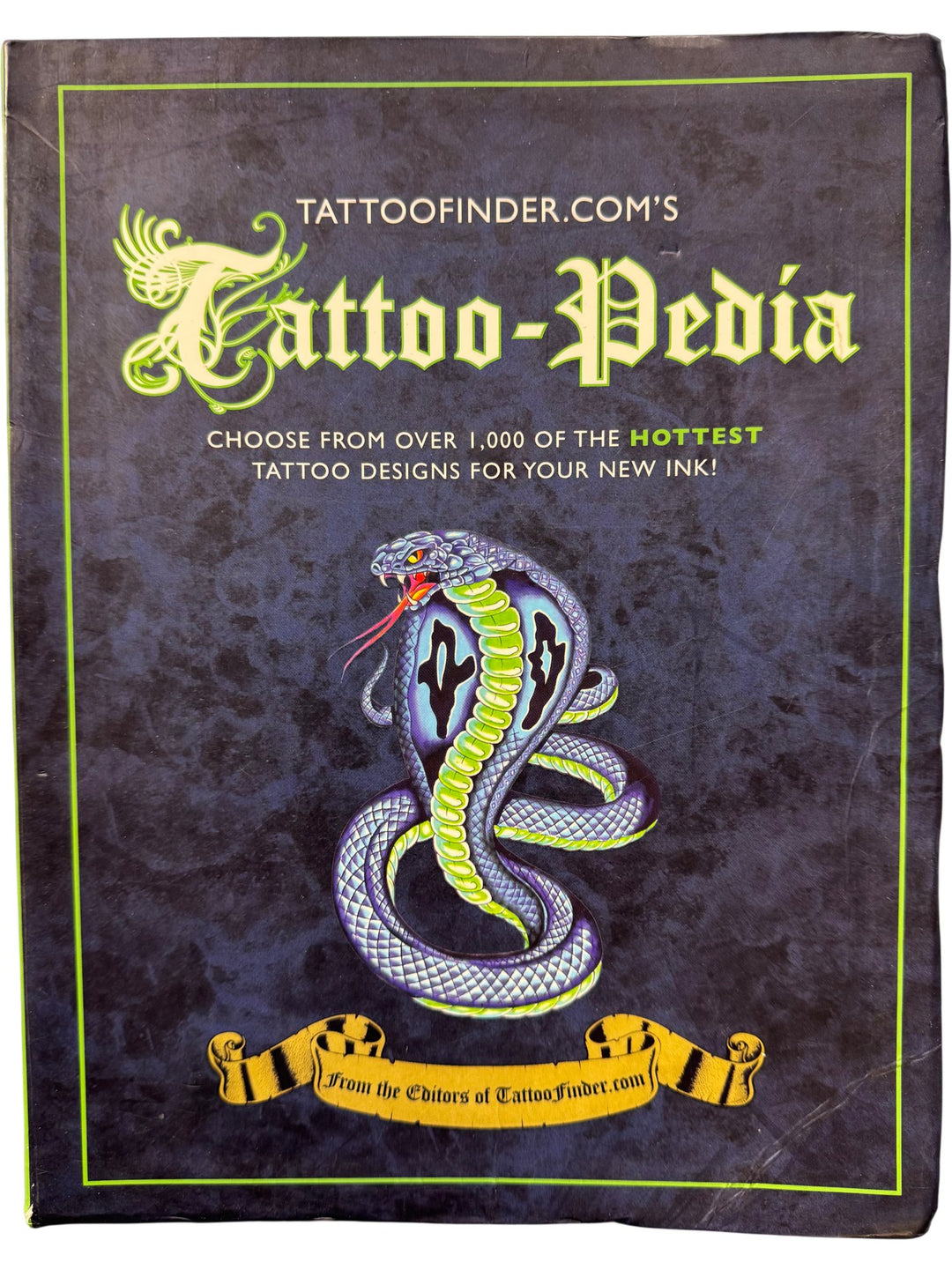 Tattoo-Pedia Design Collection Book - Think Vintage ltd
