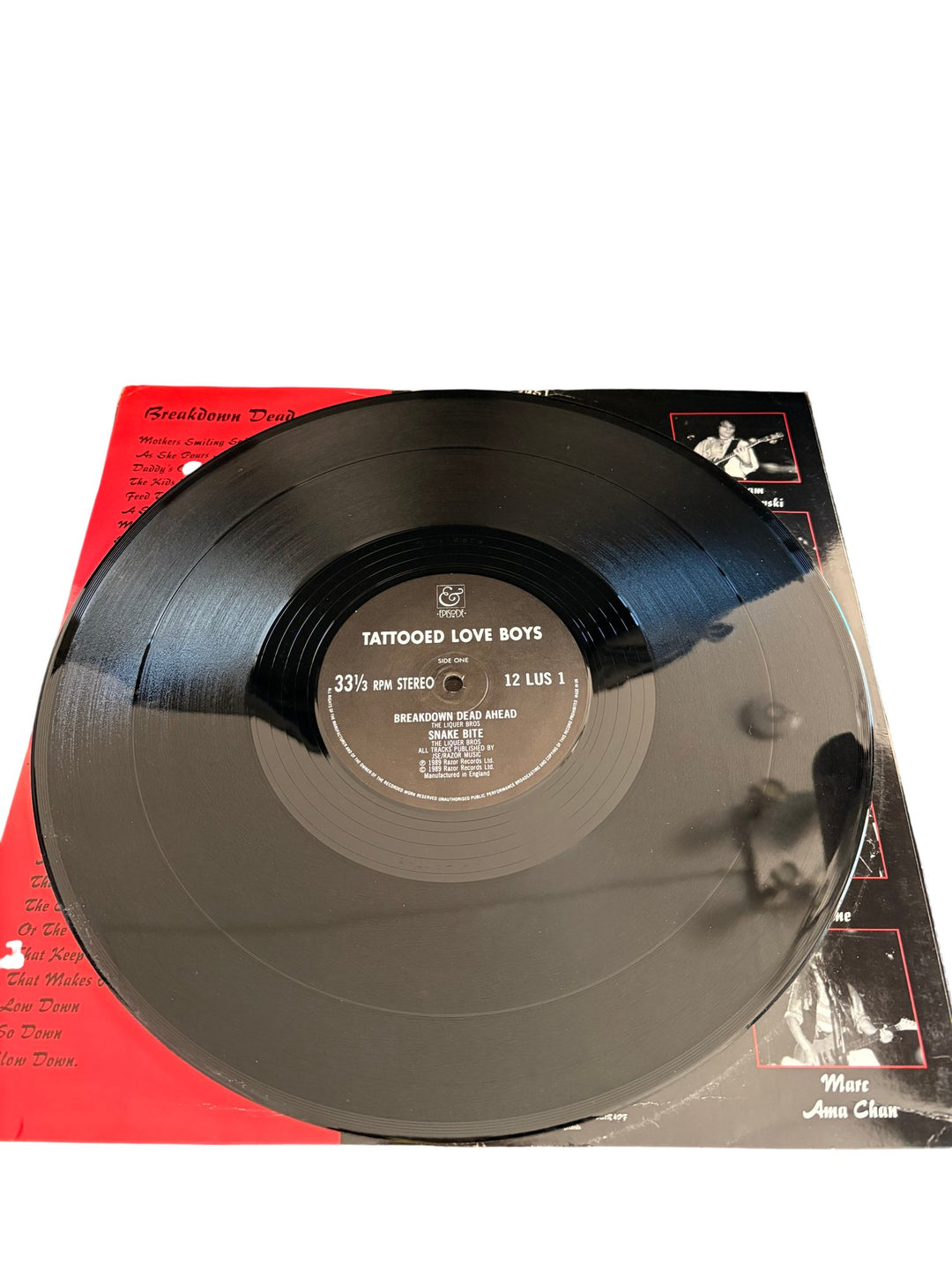 Tattooed Love Boys Breakdown Dead Ahead Vinyl - Good/Fair - Think Vintage ltd