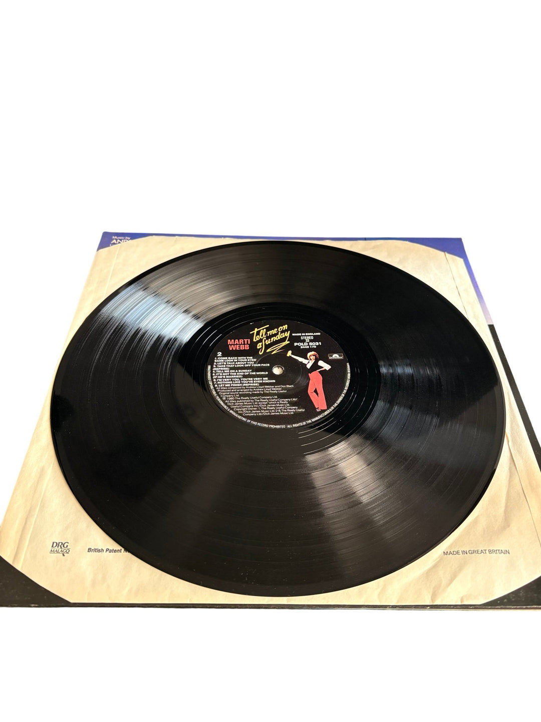 Tell Me On A Sunday LP Album - Good - Think Vintage ltd