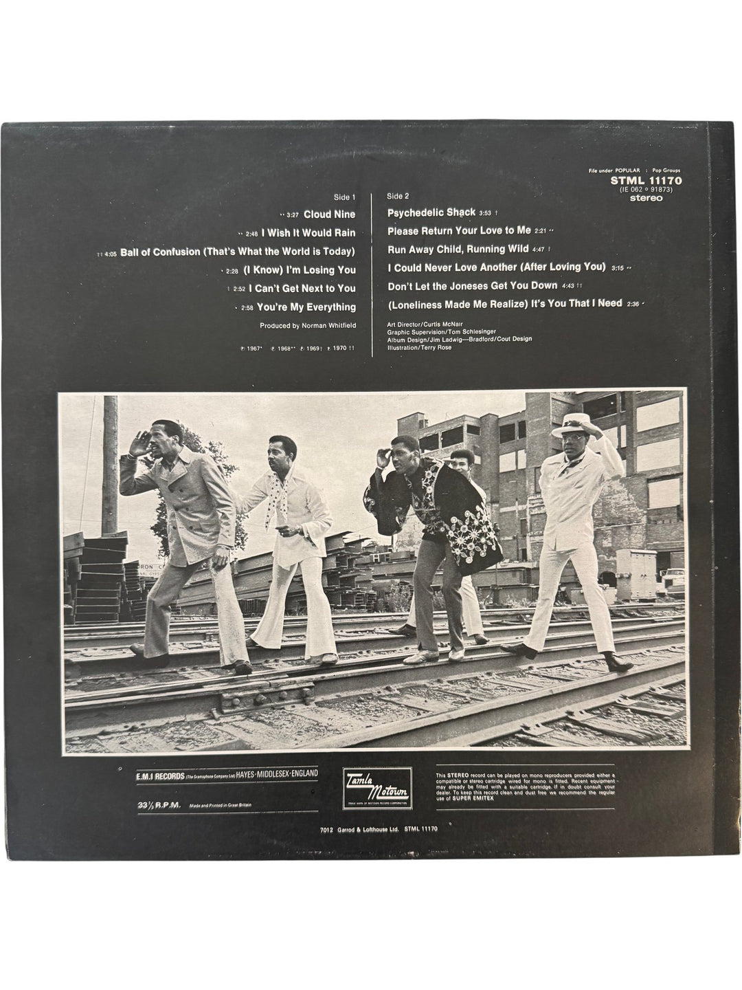 Temptations Greatest Hits II Vinyl - Very Good - Think Vintage ltd