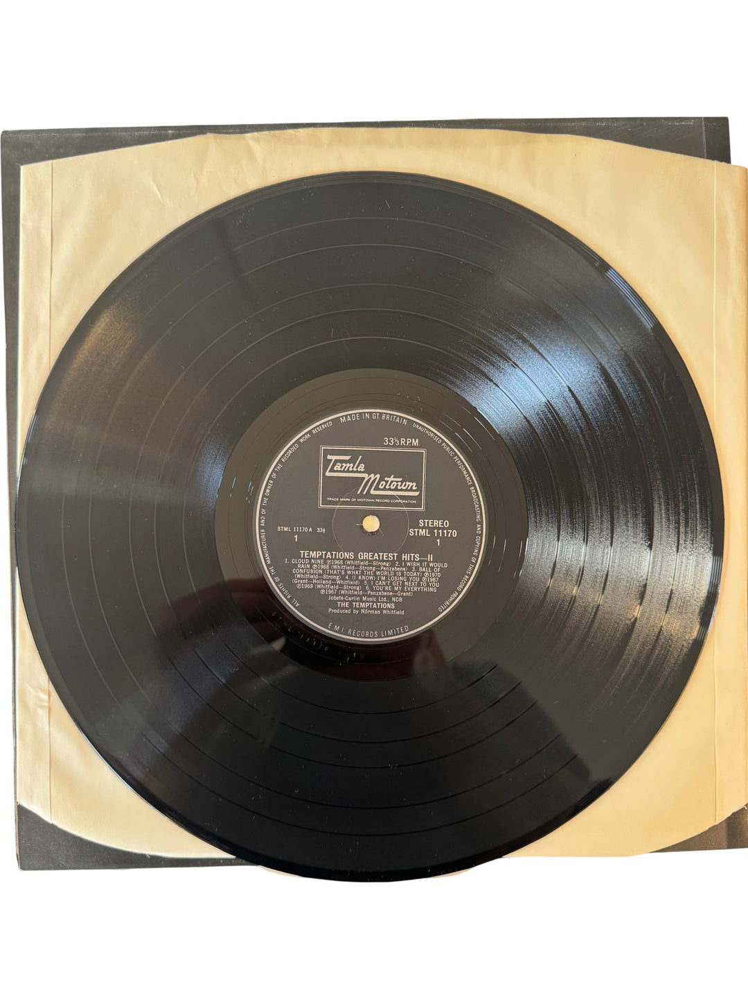 Temptations Greatest Hits II Vinyl - Very Good - Think Vintage ltd