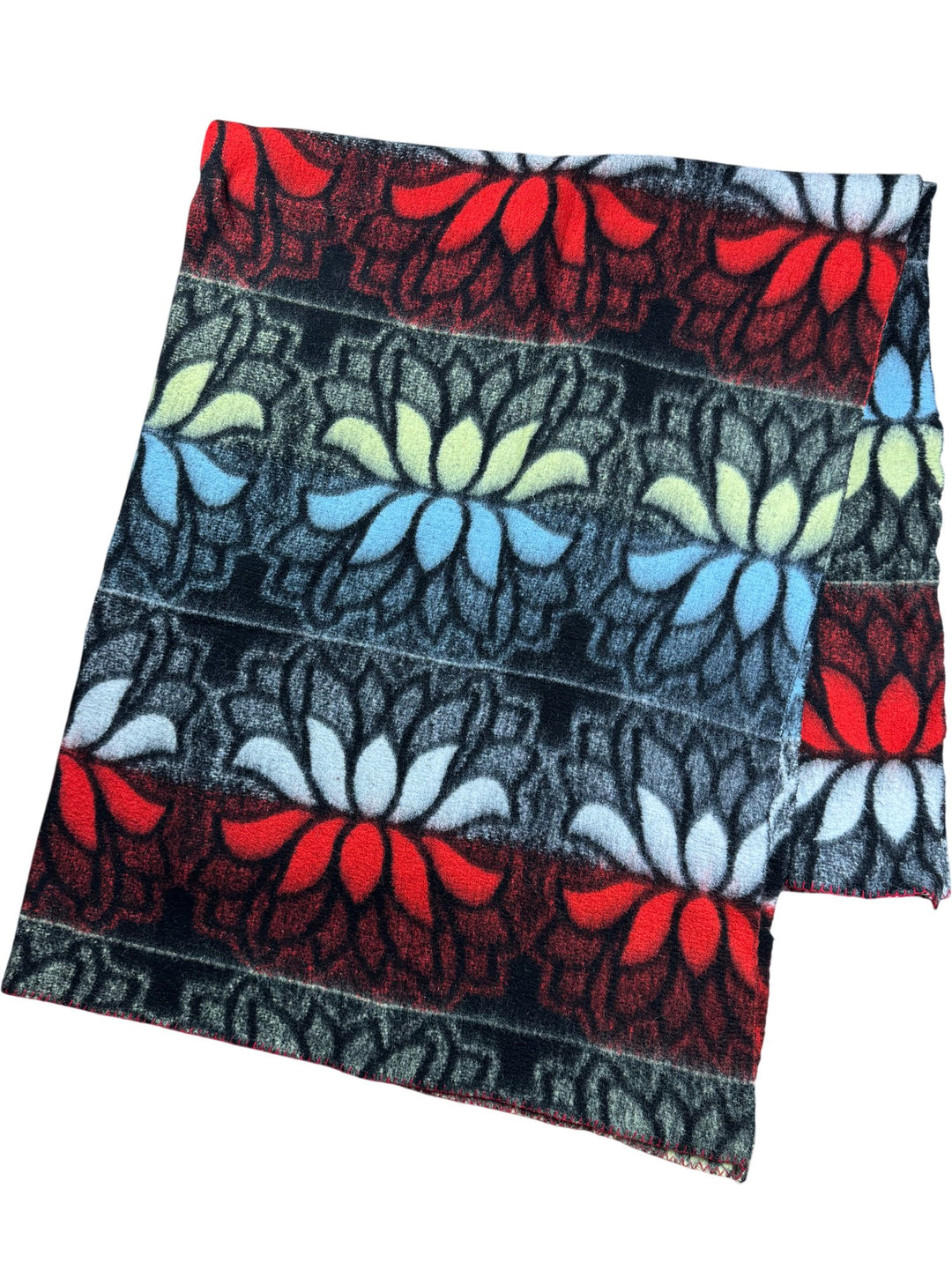 Tetem Floral Patterned Blanket - Think Vintage ltd