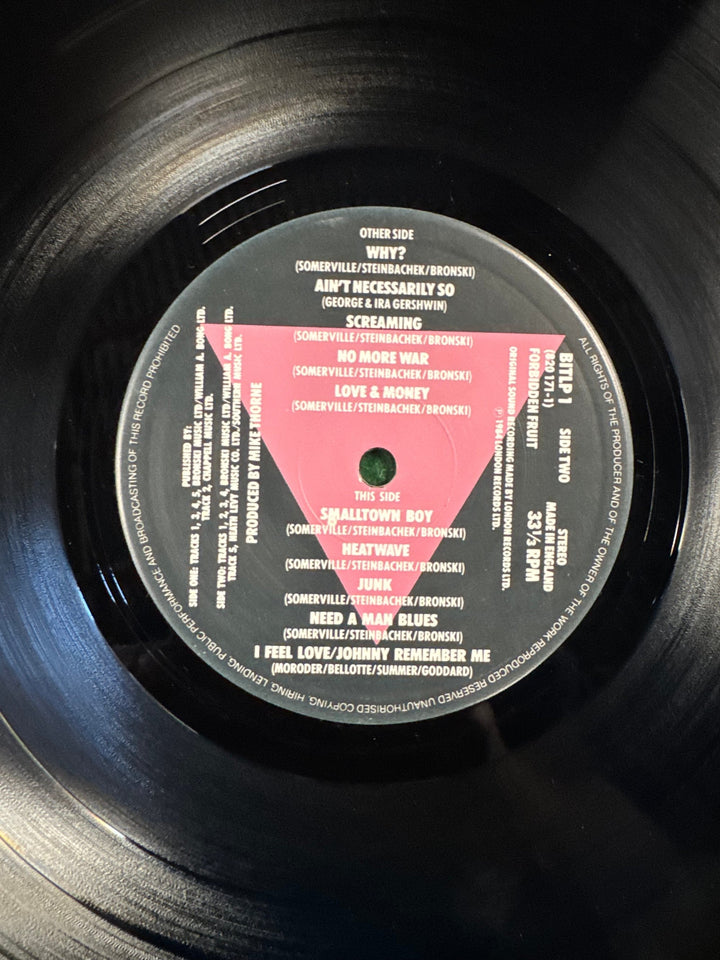 The Age Of Consent Vinyl Record By Bronski Beat - Think Vintage