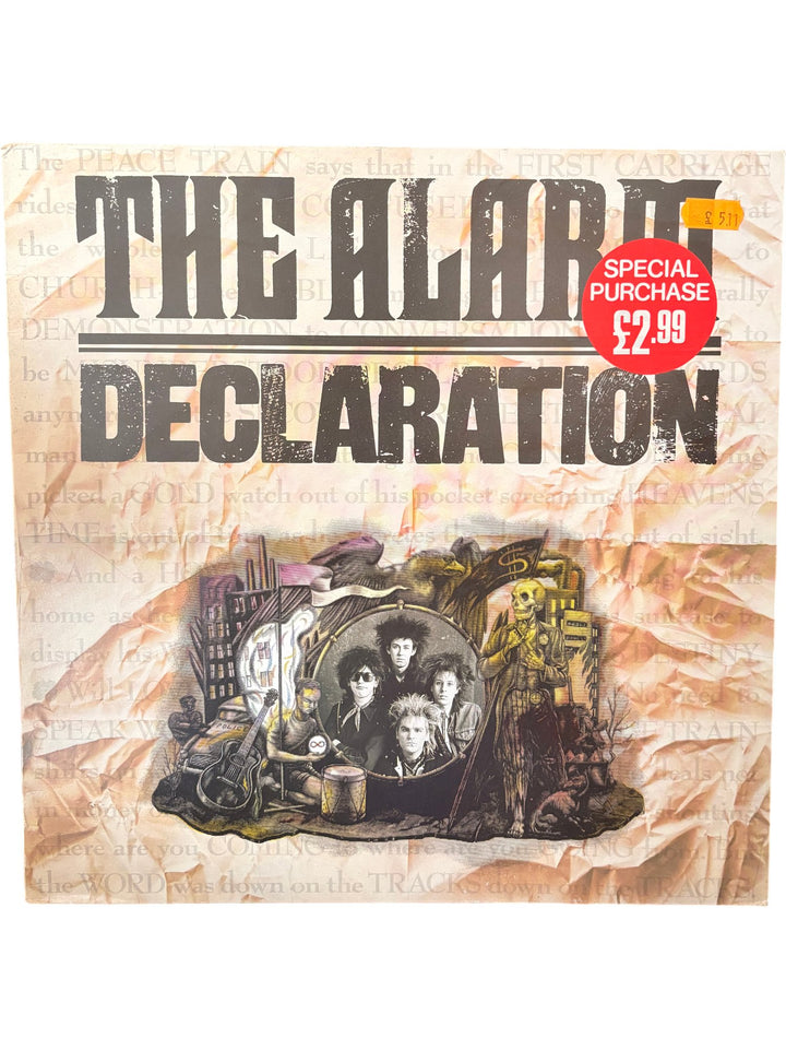 The Alarm Declaration Vinyl Record - Fair - Think Vintage ltd