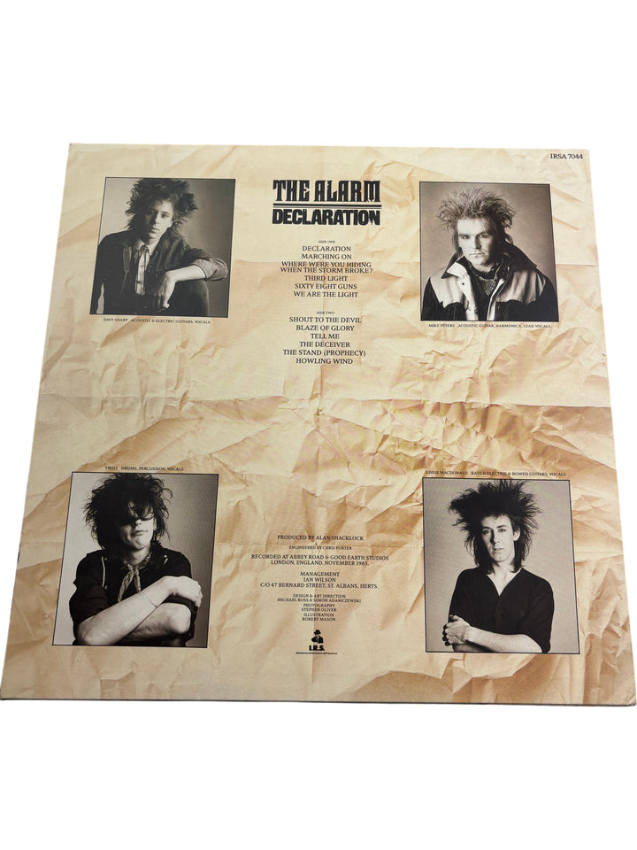 The Alarm Declaration Vinyl Record - Think Vintage
