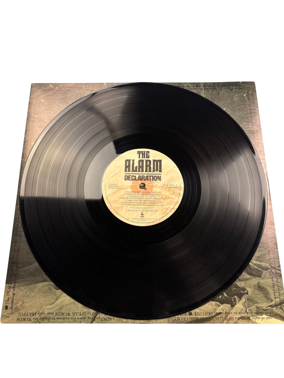 The Alarm Declaration Vinyl Record - Think Vintage