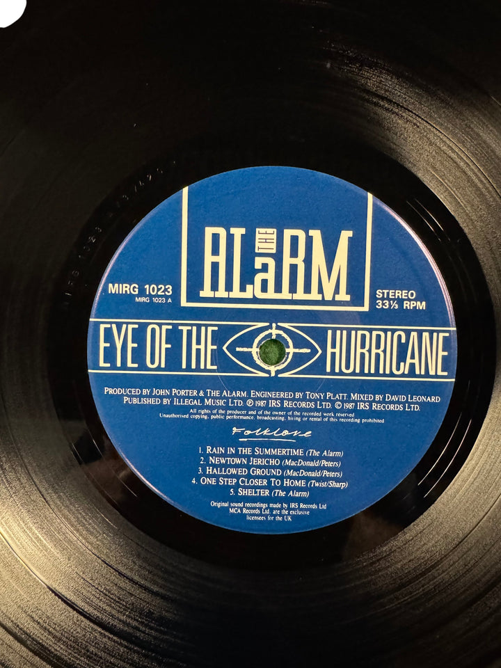 The Alarm Eye Of The Hurricane Vinyl Record - Think Vintage