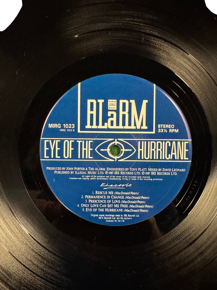 The Alarm Eye Of The Hurricane Vinyl Record - Think Vintage