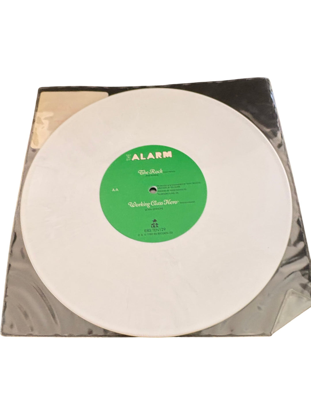 The Alarm White Vinyl Record - Good - Think Vintage ltd