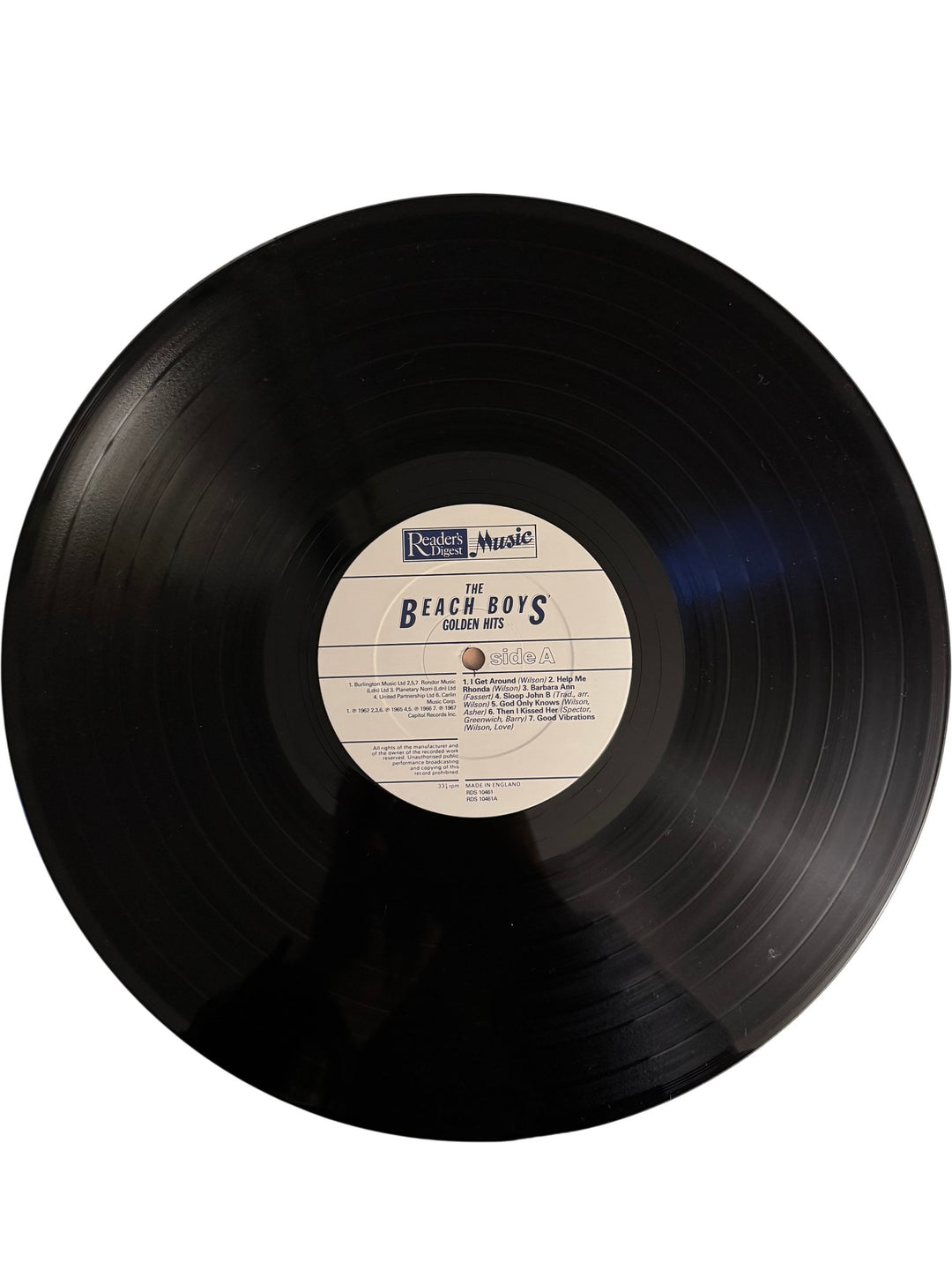 The Beach Boys Golden Hits Vinyl - Good - Think Vintage ltd
