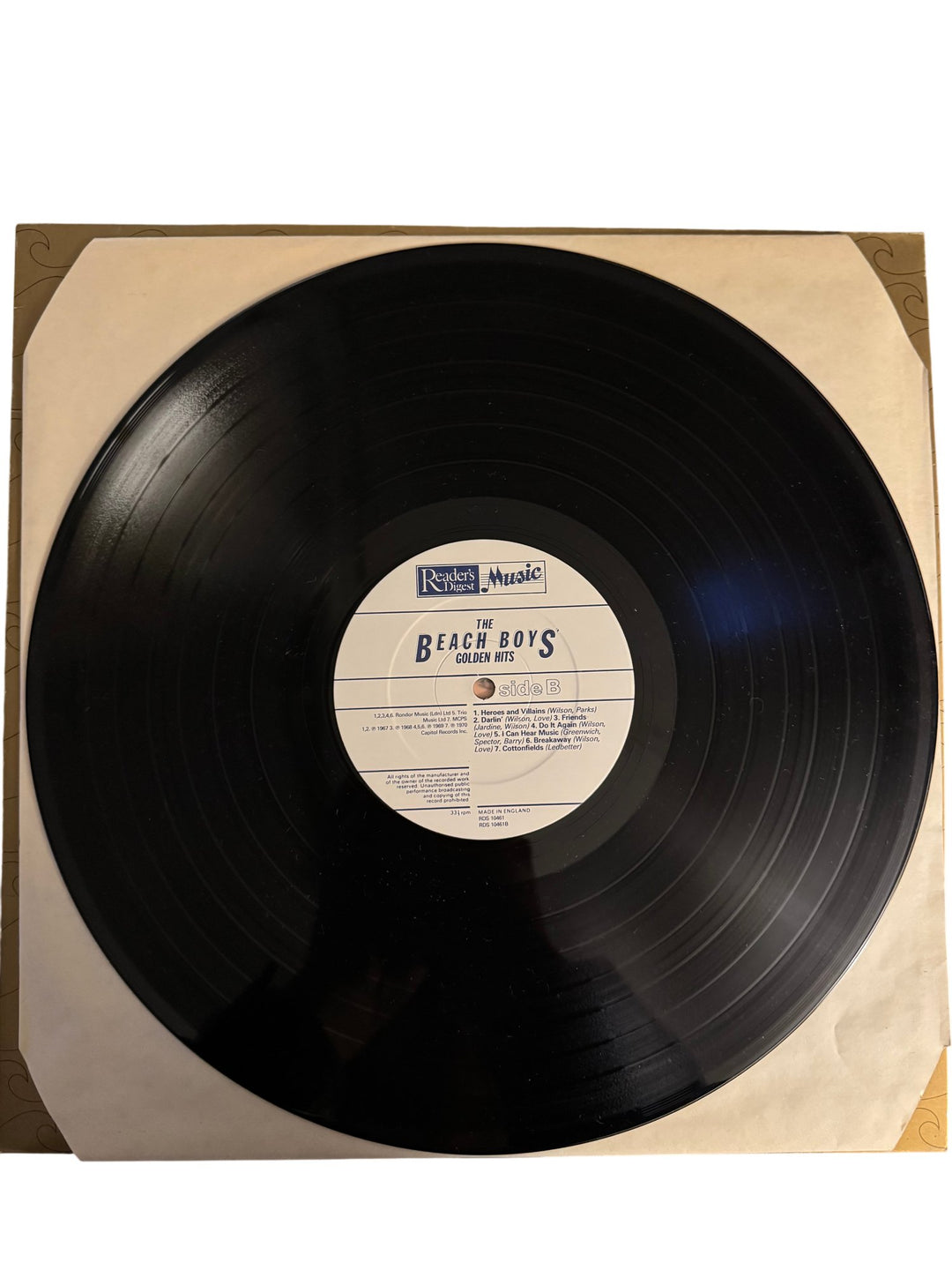 The Beach Boys Golden Hits Vinyl - Good - Think Vintage ltd