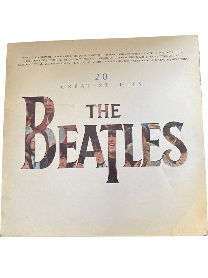 The Beatles 20 Greatest Hits LP - Fair - Think Vintage ltd