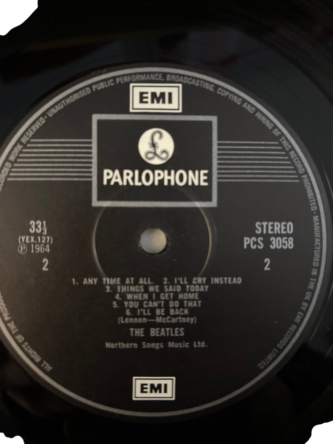 The Beatles A Hard Day's Night Vinyl Album - NM/Mint - Think Vintage ltd