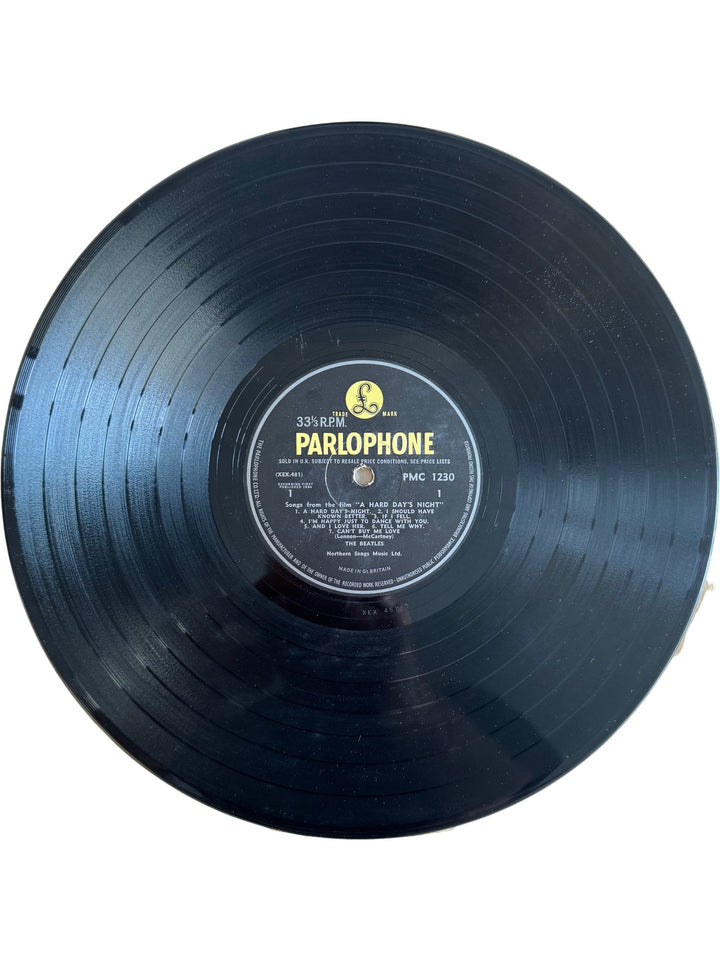 The Beatles A Hard Day's Night Vinyl Record - Fair - Think Vintage ltd