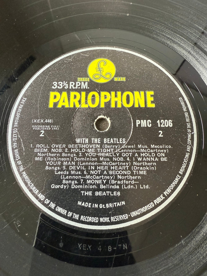 The Beatles 'With The Beatles' Vinyl Album - Think Vintage