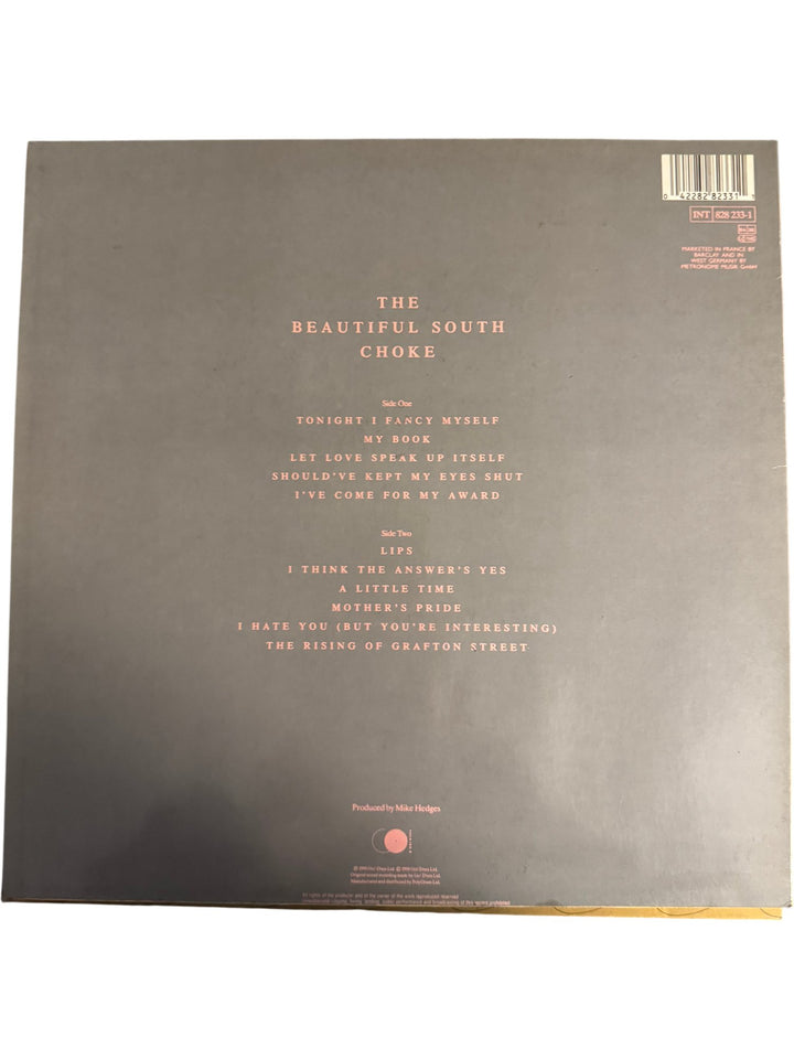 The Beautiful South Choke Vinyl Record - Good - Think Vintage ltd