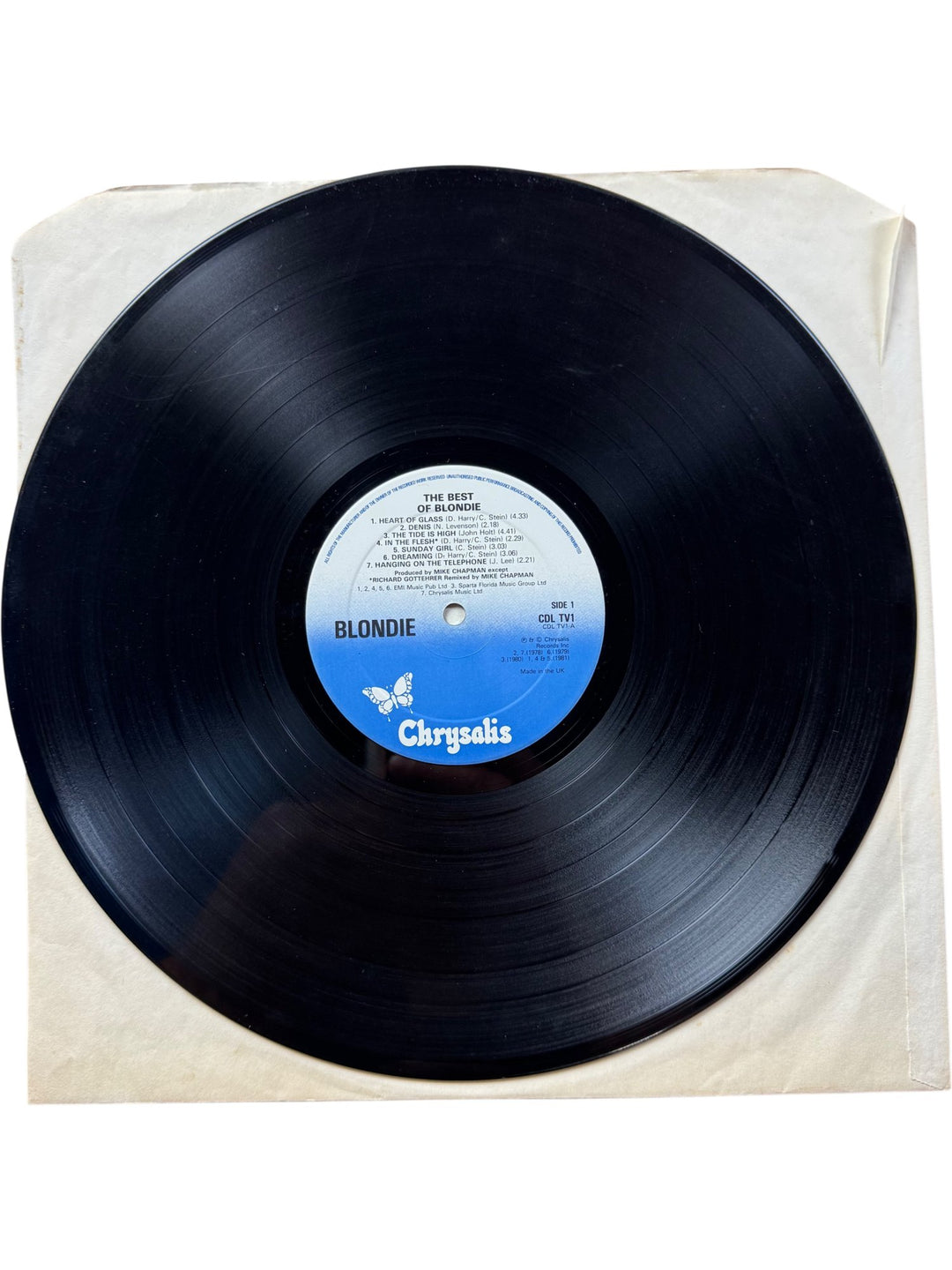 The Best Of Blondie Vinyl Album - Very Good