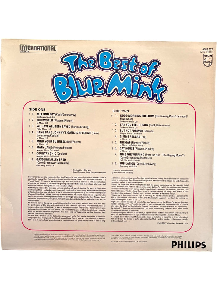 The Best Of Blue Mink Vinyl - Good - Think Vintage ltd
