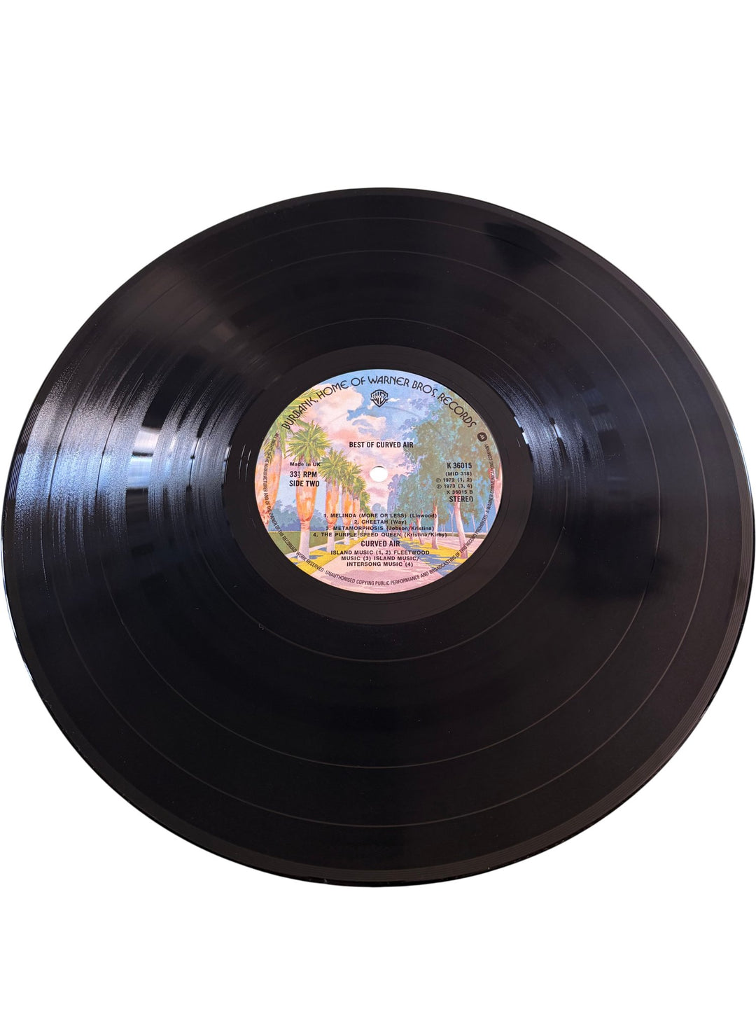 The Best Of Curved Air Vinyl Record - Good - Think Vintage ltd