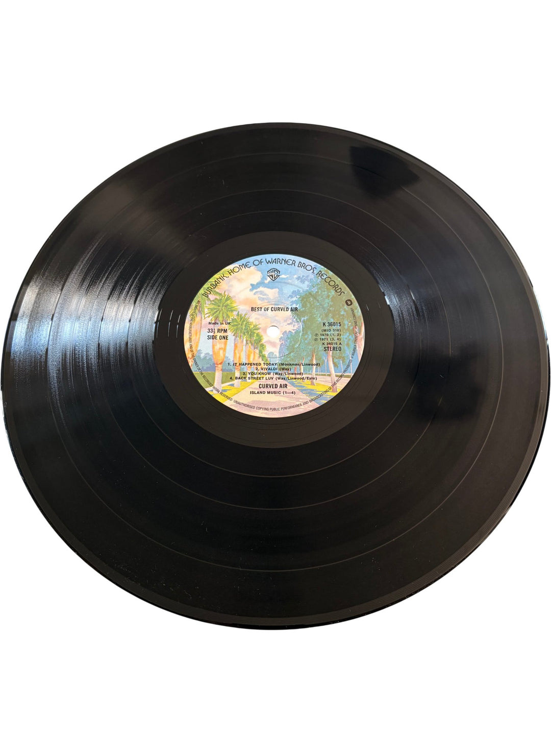 The Best Of Curved Air Vinyl Record - Good - Think Vintage ltd