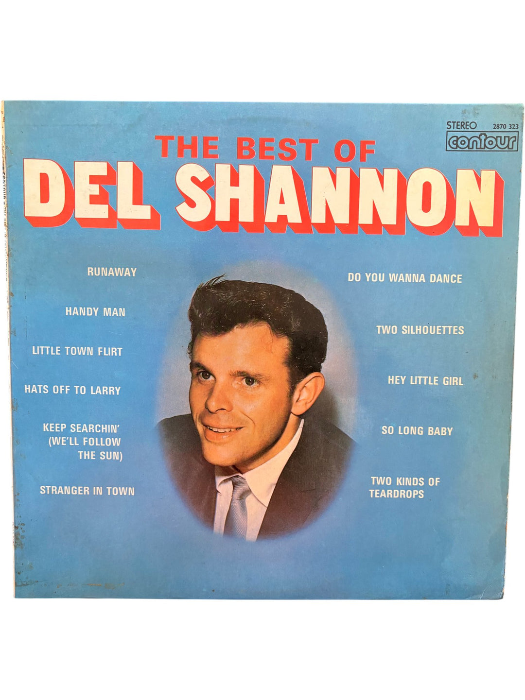 The Best Of Del Shannon Vinyl Album - Fair - Think Vintage ltd